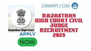 Rajasthan High Court Civil Judge Recruitment 2025 16 Rajasthan High Court Civil Judge Recruitment 2025